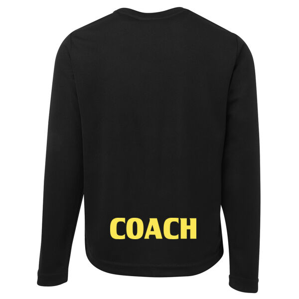 Wakatere Coach Long Sleeve BLACK Thumbnail