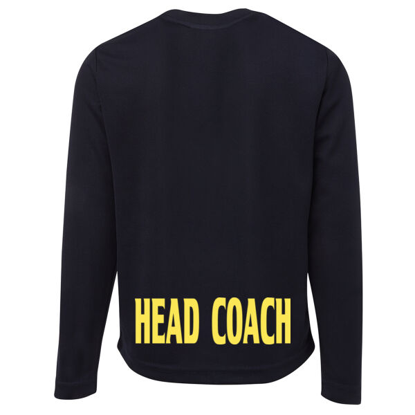Wakatere HEAD Coach Long Sleeve  NAVY Thumbnail